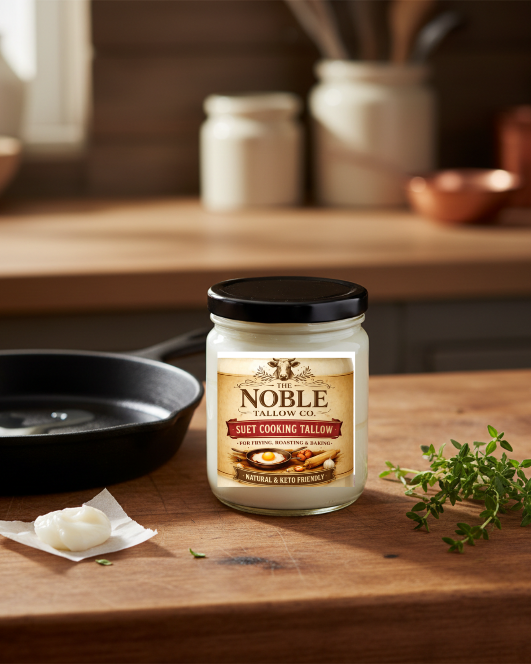 Noble Cooking Tallow – 8oz